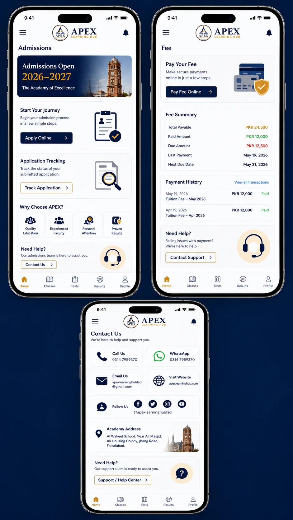 APEX Android App