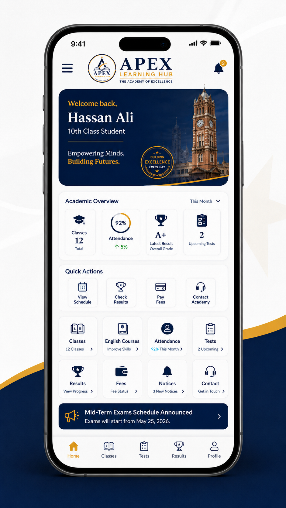 Academy Android App